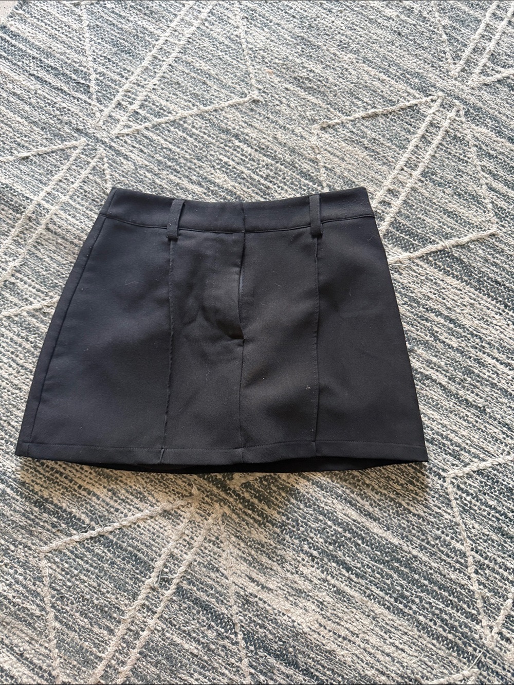 DISSH Black Skort with belt loops